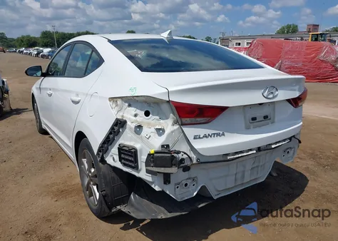 2018 Hyundai Elantra Sel из США, поврежденный, VIN 5NPD84LF5JH358572